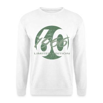 60e anniversaire 1966 cadeau pour hommes et femmes - Sweat-shirt Unisexe - blanc - Devant