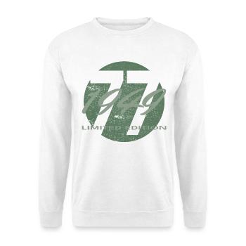 77e anniversaire 1949 cadeau pour hommes et femmes - Sweat-shirt Unisexe - blanc - Devant