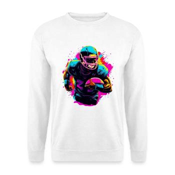 Neon Football - Unisex Sweatshirt - white - Front