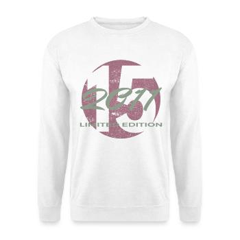 15. Geburtstag 2011 Jungen und Mädchen Geschenk - Unisex Pullover - Weiß - Vorne