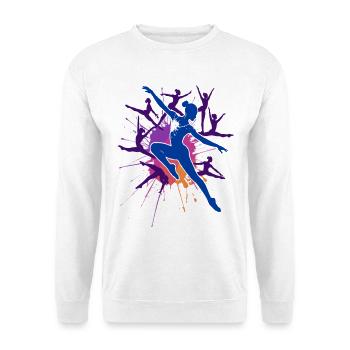 Gymnastics Gymnastics Acrobatics Artistic Gymnastics - Unisex Sweatshirt - white - Front