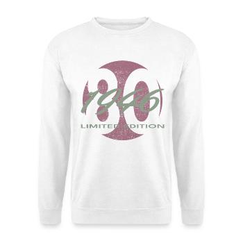 80th Birthday 1946 Gift for Men and Women - Unisex Sweatshirt - white - Front