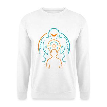 Gamer Mecha, Gaming Sight - Unisex Sweatshirt - white - Front