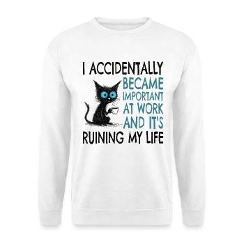 Colleague, Employee, Work, Stress, Work Stress - Unisex Sweatshirt - white - Front