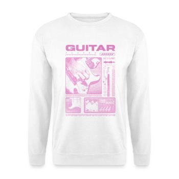 Guitariste Guitariste Rock Musicien streetwear - Sweat-shirt Unisexe - blanc - Devant