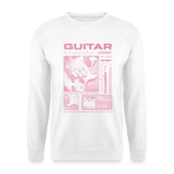 Guitariste Guitariste Rock Musicien streetwear - Sweat-shirt Unisexe - blanc - Devant