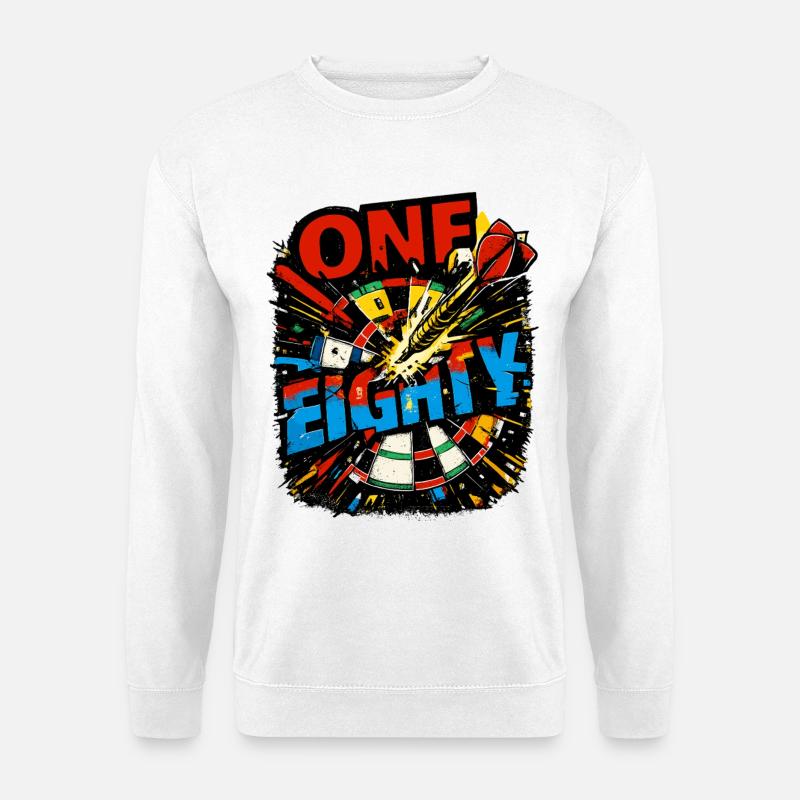Dart One Eighty - Unisex Pullover - Weiß