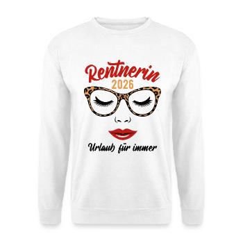Retraité 2026 | Vacances pour toujours | Pension Pensione - Sweat-shirt Unisexe - blanc - Devant