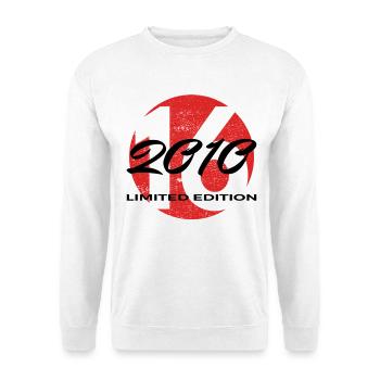 16th Birthday 2010 Boys and Girls Gift - Unisex Sweatshirt - white - Front