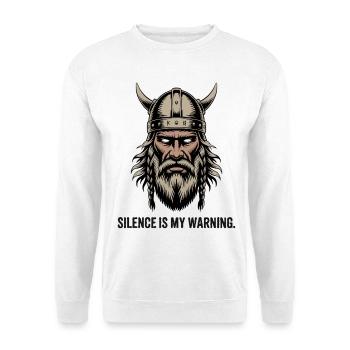 Légende viking viking marin Odin Raven Fighter - Sweat-shirt Unisexe - blanc - Devant