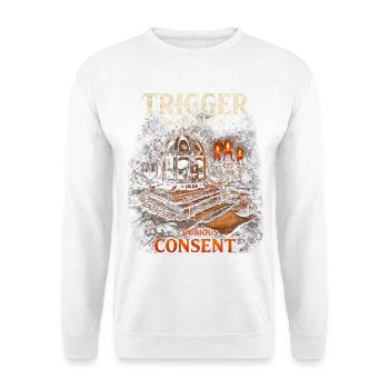 Dark Romance Booktok Trigger Warnings - Unisex Sweatshirt - white - Front