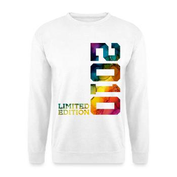 ÉDITION LIMITÉE 2010 16 ANS 16E ANNIVERSAIRE - Sweat-shirt Unisexe - blanc - Devant