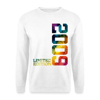 ÉDITION LIMITÉE 2009 17 ANS 17E ANNIVERSAIRE - Sweat-shirt Unisexe - blanc - Devant