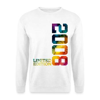 ÉDITION LIMITÉE 2008 18 ANS 18 ANS - Sweat-shirt Unisexe - blanc - Devant