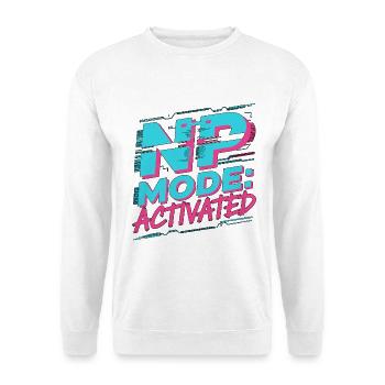 Nurse Practitioner NP Mode Activated Primary Care - Unisex Pullover - Weiß - Vorne