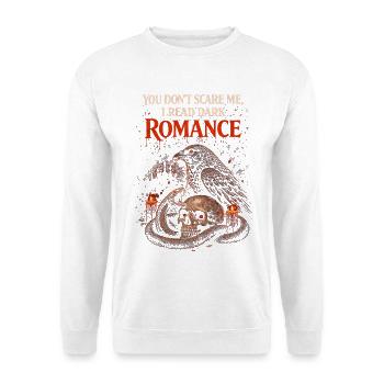 Tu ne me cries pas, j’ai lu Dark Romance Booktok - Sweat-shirt Unisexe - blanc - Devant