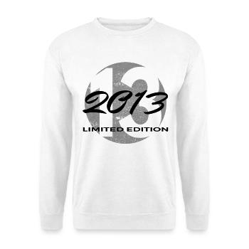 13e anniversaire 2013 cadeau garçons et filles - Sweat-shirt Unisexe - blanc - Devant