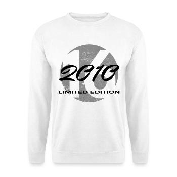 16th Birthday 2010 Boys and Girls Gift - Unisex Sweatshirt - white - Front