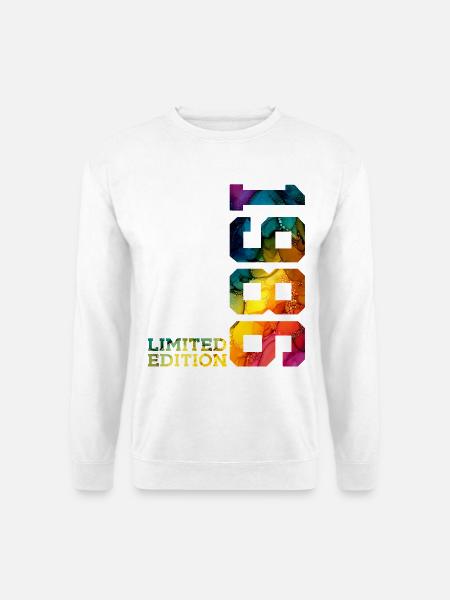 LIMITED EDITION 1986 40 JAHRE 40. GEBURTSTAG - Unisex Pullover - Weiß