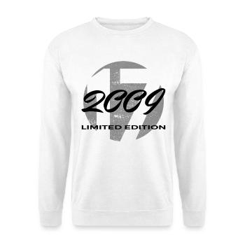 17. Geburtstag 2009 Jungen und Mädchen Geschenk - Unisex Pullover - Weiß - Vorne