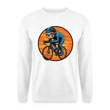 Vélo de route Vélo Vélo Sport Vélo VTT - Sweat-shirt Unisexe - blanc - Devant