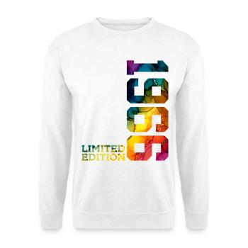 LIMITED EDITION 1966 60 YEARS 60TH BIRTHDAY - Unisex Sweatshirt - white - Front