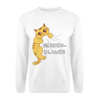 Favorite Blanket Thief Official Sleep Shirt - Unisex Sweatshirt - white - Front