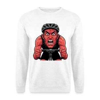 Vélo de route Vélo Vélo Sport Vélo VTT - Sweat-shirt Unisexe - blanc - Devant