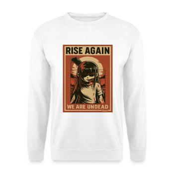 Rise Again, We're Undead Zombies - Unisex Sweatshirt - white - Front