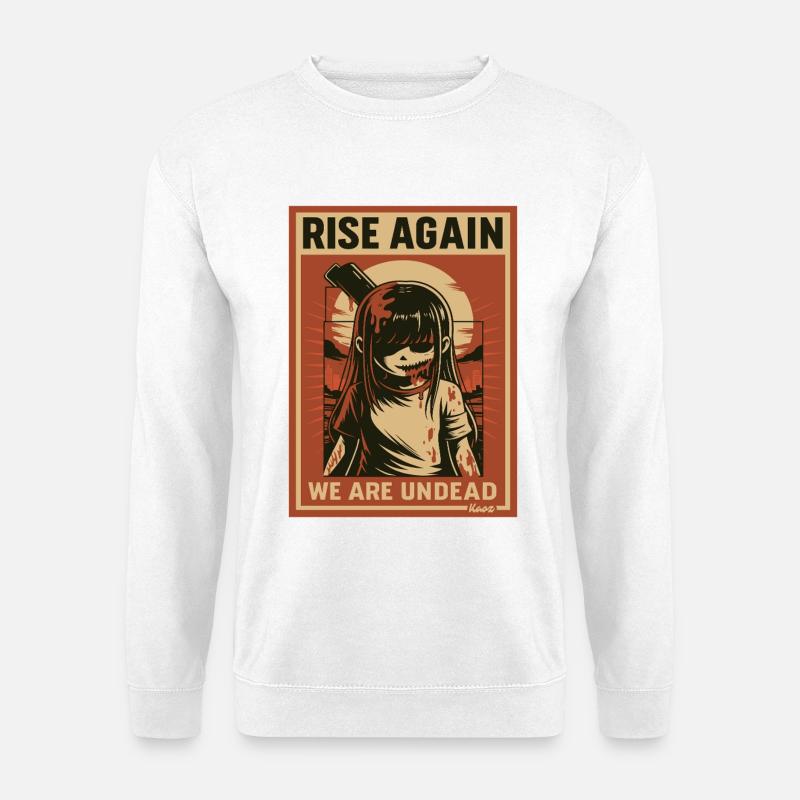 Wieder Auferstehen, Wird sind Untote Zombies - Unisex Pullover - Weiß
