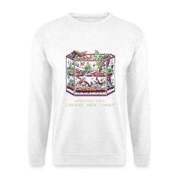 Terrarium full? New pool? | Terraristics - Unisex Sweatshirt - white - Front