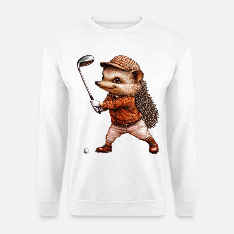 Igel Golf - Unisex Pullover - Weiß