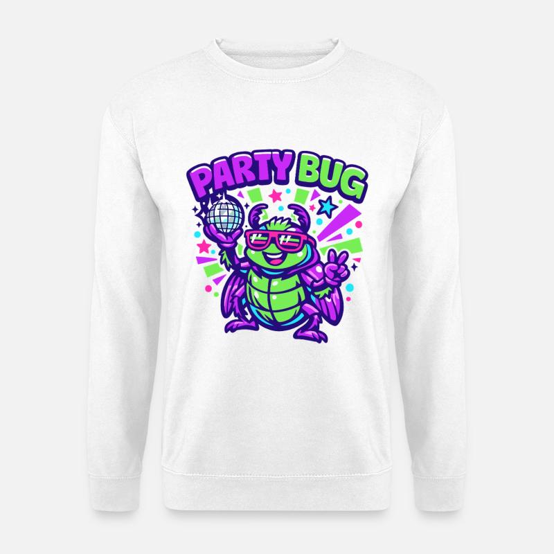 Party Bug - Unisex Sweatshirt - white