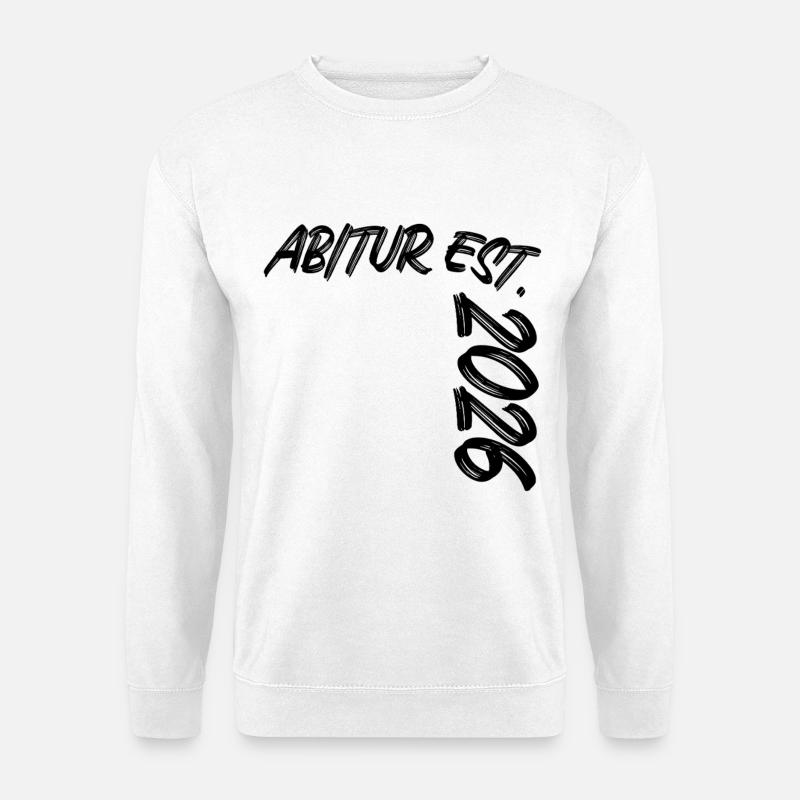 Abitur Est. 2026 - Unisex Pullover - Weiß