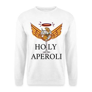 Holy Aperoly – Spritz Lover Summer Vibes - Unisex Sweatshirt - white - Front