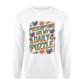 Retail Pharmacist Prescriptions Are Rx Specialist - Unisex Sweatshirt - white - Front