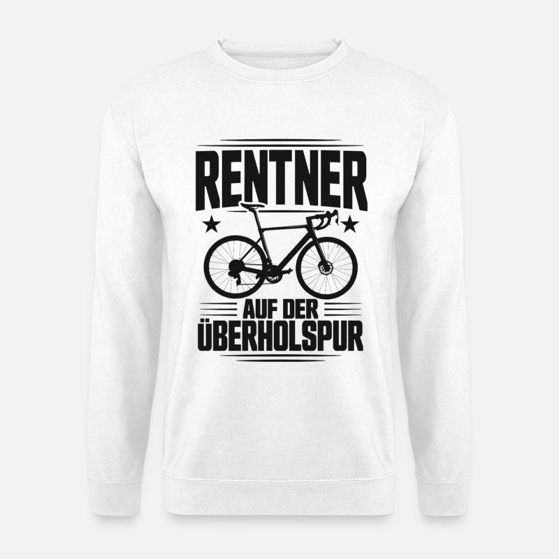 Rentner auf der Überholspur - Unisex Pullover - Weiß
