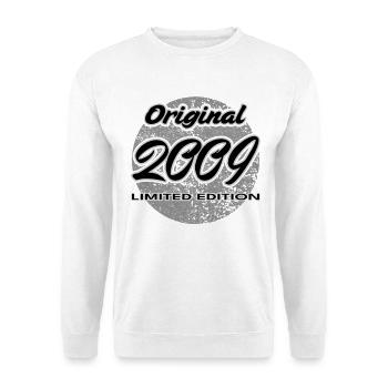 17. Geburtstag 2009 Jungen und Mädchen Geschenk - Unisex Pullover - Weiß - Vorne