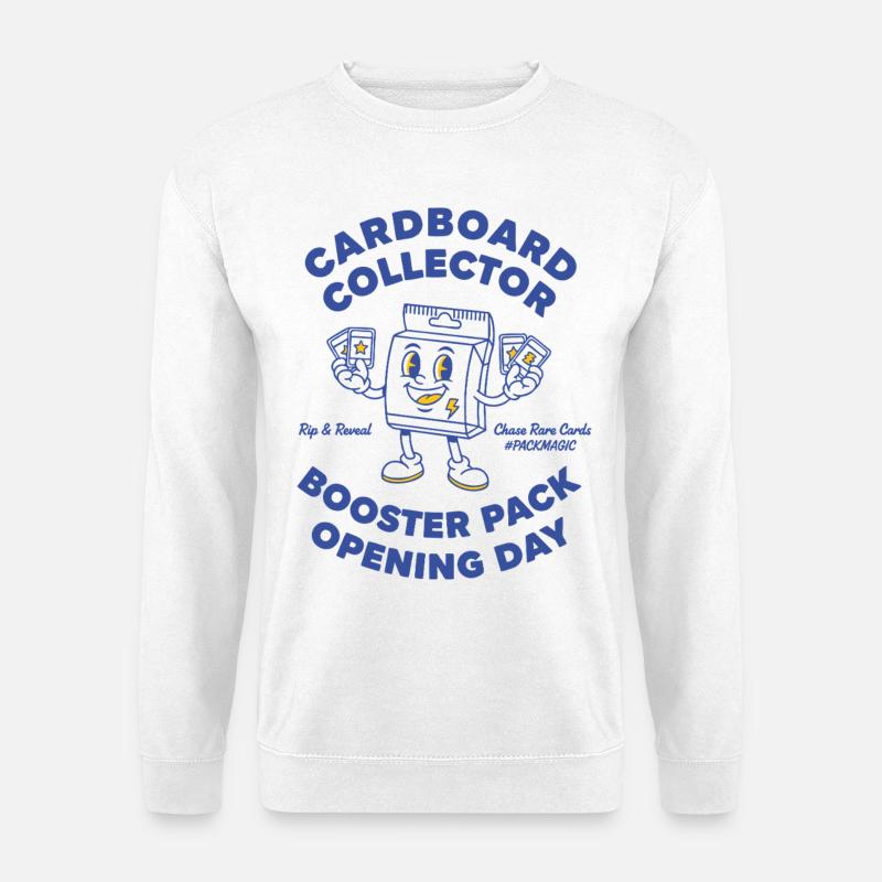 Åbningsdag for Paperboard Collector Booster Pack - Unisex sweater - hvid