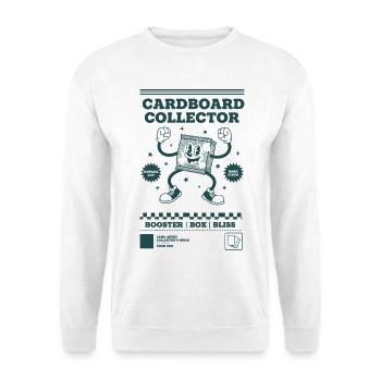 Boîte de collectionneur en carton Boîte d’extension Bliss Déballe Joie - Sweat-shirt Unisexe - blanc - Devant