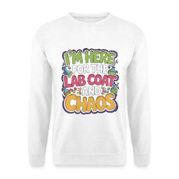 Pharmacist Student I'm Here For The Pharmaceutical - Unisex Sweatshirt - white - Front