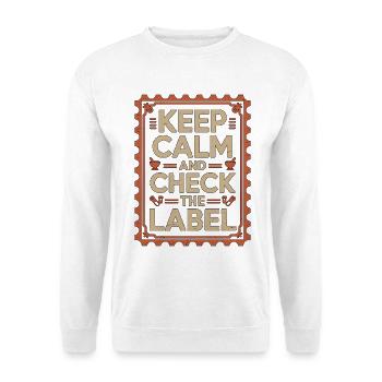 Pharmacist Student Counting Pills Pharmacy Trainee - Unisex Sweatshirt - white - Front