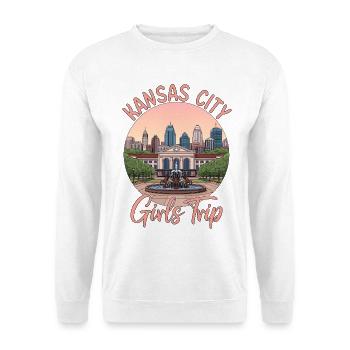 Kansas City Girls Trip - Unisex Pullover - Weiß - Vorne