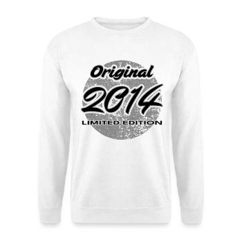 12th Birthday 2014 Boys and Girls Gift - Unisex Sweatshirt - white - Front
