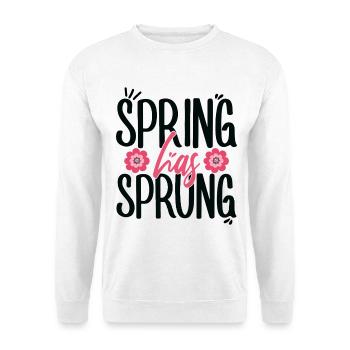 Spring Has Sprung Pagan Spring March Equinox - Unisex Sweatshirt - white - Front