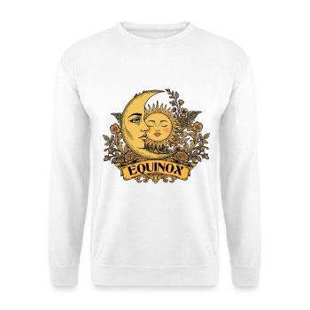 Equinox Renew, Rebalance, Renaissance Ostara - Sweat-shirt Unisexe - blanc - Devant