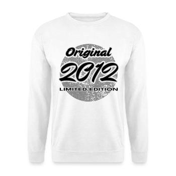 14th Birthday 2012 Boys and Girls Gift - Unisex Sweatshirt - white - Front
