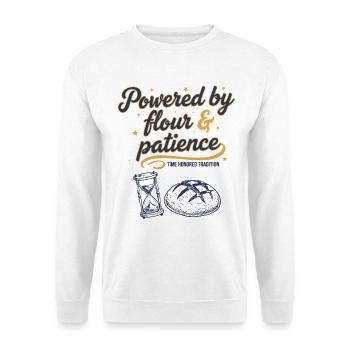 Levain pâtisser pâtisserie Baker Levain - Sweat-shirt Unisexe - blanc - Devant