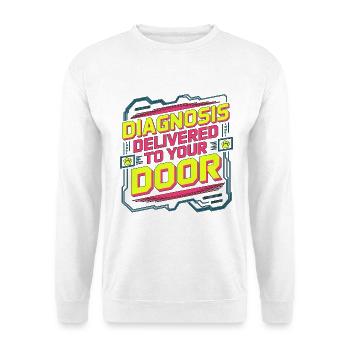 Mobile Vet Diagnosis Delivered To Your Animal Care - Unisex Sweatshirt - white - Front