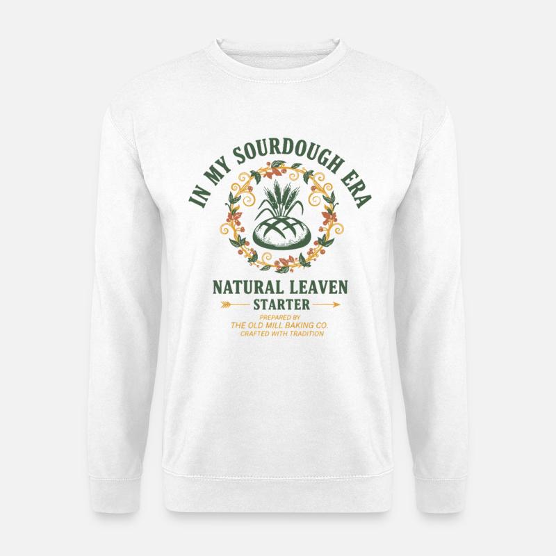 Sauerteig in meiner Sauerteig-Ära - Unisex Pullover - Weiß